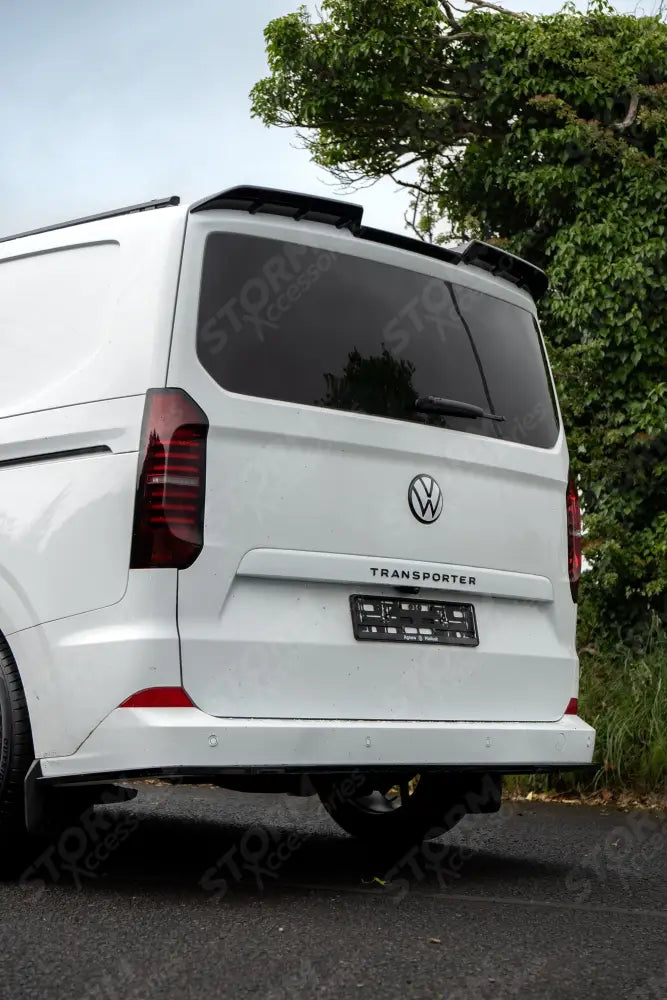 Premium Aero Kit In Gloss Black For Volkswagen Transporter T7 LWB TAILGATE 2025 on