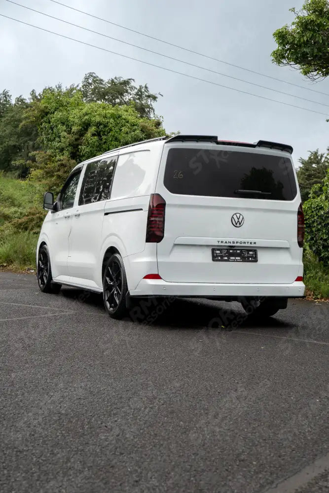 Premium Aero Kit In Gloss Black For Volkswagen Transporter T7 LWB TAILGATE 2025 on