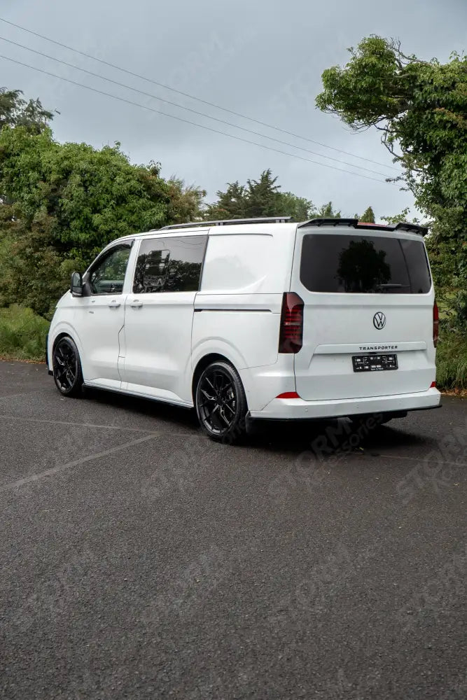 Premium Aero Kit In Gloss Black For Volkswagen Transporter T7 LWB TAILGATE 2025 on