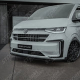 Premium Aero Kit In Gloss Black For Volkswagen Transporter T7 LWB TAILGATE 2025 on No - With Outer Canard Loops Only