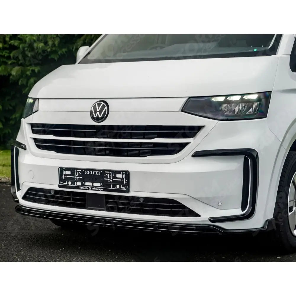 Premium Aero Kit In Gloss Black For Volkswagen Transporter T7 SWB TAILGATE 2025 on