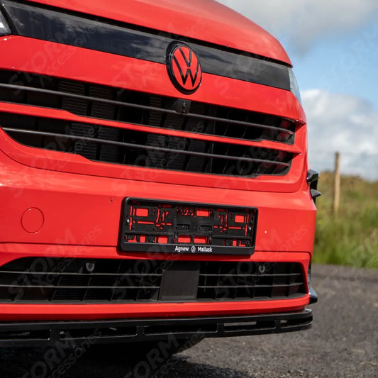 Premium Aero Kit In Gloss Black For Volkswagen Transporter T7 SWB TAILGATE 2025 on