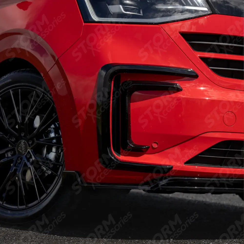 Premium Aero Kit In Gloss Black For Volkswagen Transporter T7 SWB TAILGATE 2025 on