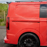 Premium Aero Kit In Gloss Black For Volkswagen Transporter T7 SWB TAILGATE 2025 on