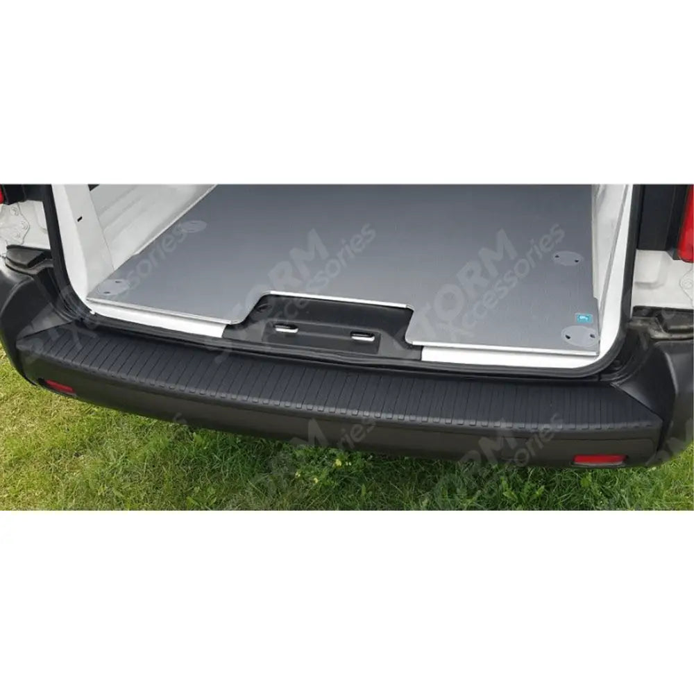 Proace 2016 On - Jumpy 2016 On - Expert 2016 On - Lwb (Only) - Black Rear Bumper Protector - N-0056