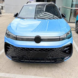 R Line Front Canards In Gloss Black For Volkswagen Tiguan MK3 2024+