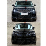 Range Rover Sport 2018 - 2022 - L494 - Svr Front Grille Facelift - Black