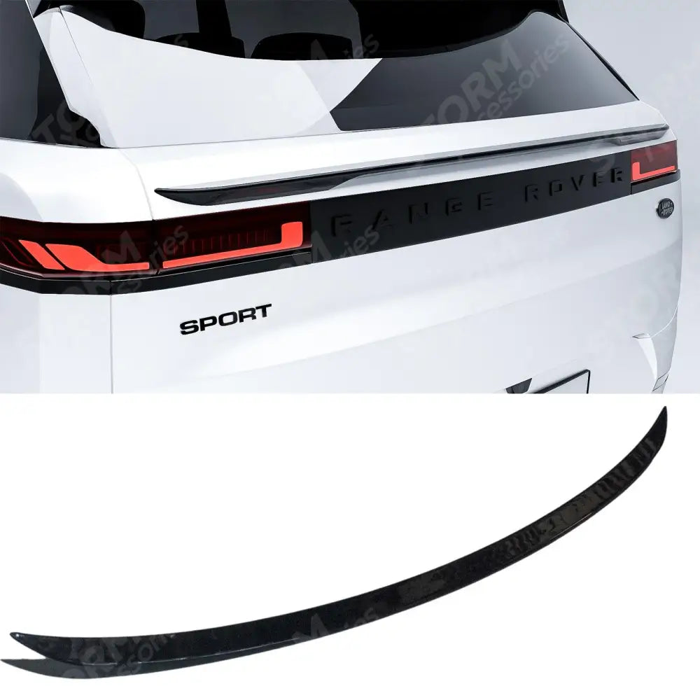 Range Rover Sport 2023 On Mid Spoiler In Gloss Black