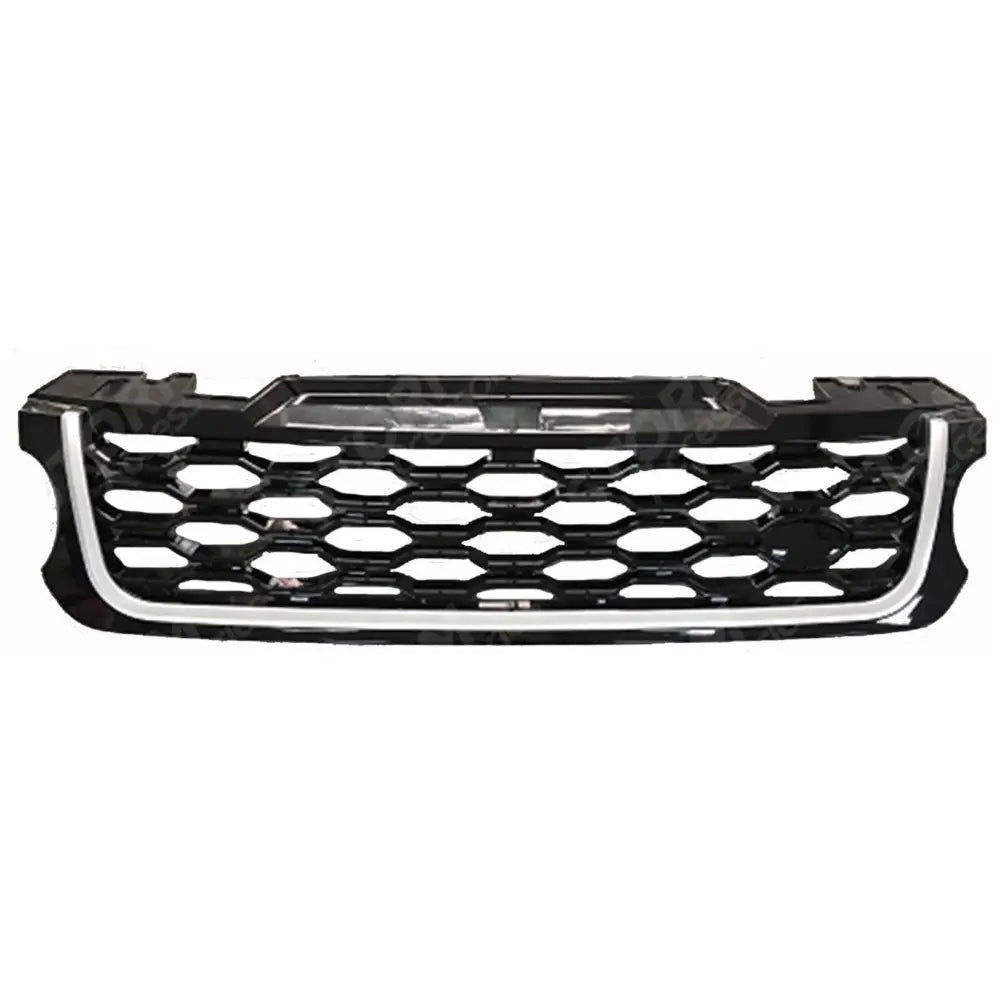 Range Rover Sport Front Grille 2018 Style Black Silver L494 For 2013-2017 Models