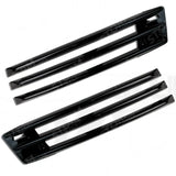 Range Rover Vogue 2018-2022 Fog Lamp Blade Cover In Gloss Black - Pair