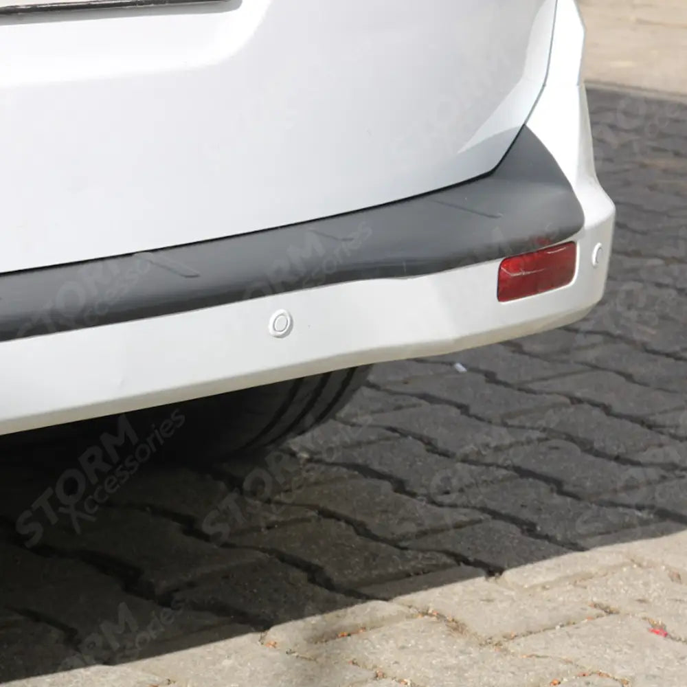 Rear Bumper Protector Cover In Black For Ford Transit Courier 2014-2018
