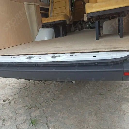 Rear Bumper Protector Cover In Black For Mercedes Sprinter 2018 On