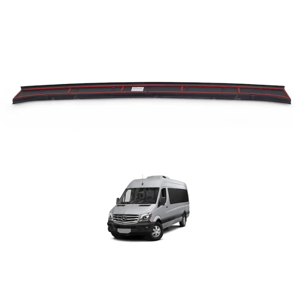 Rear Bumper Protector Cover In Black For Mercedes Sprinter 2018 On