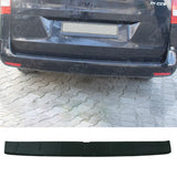 Rear Bumper Protector Cover In Black For Mercedes Vito W447 2014 On