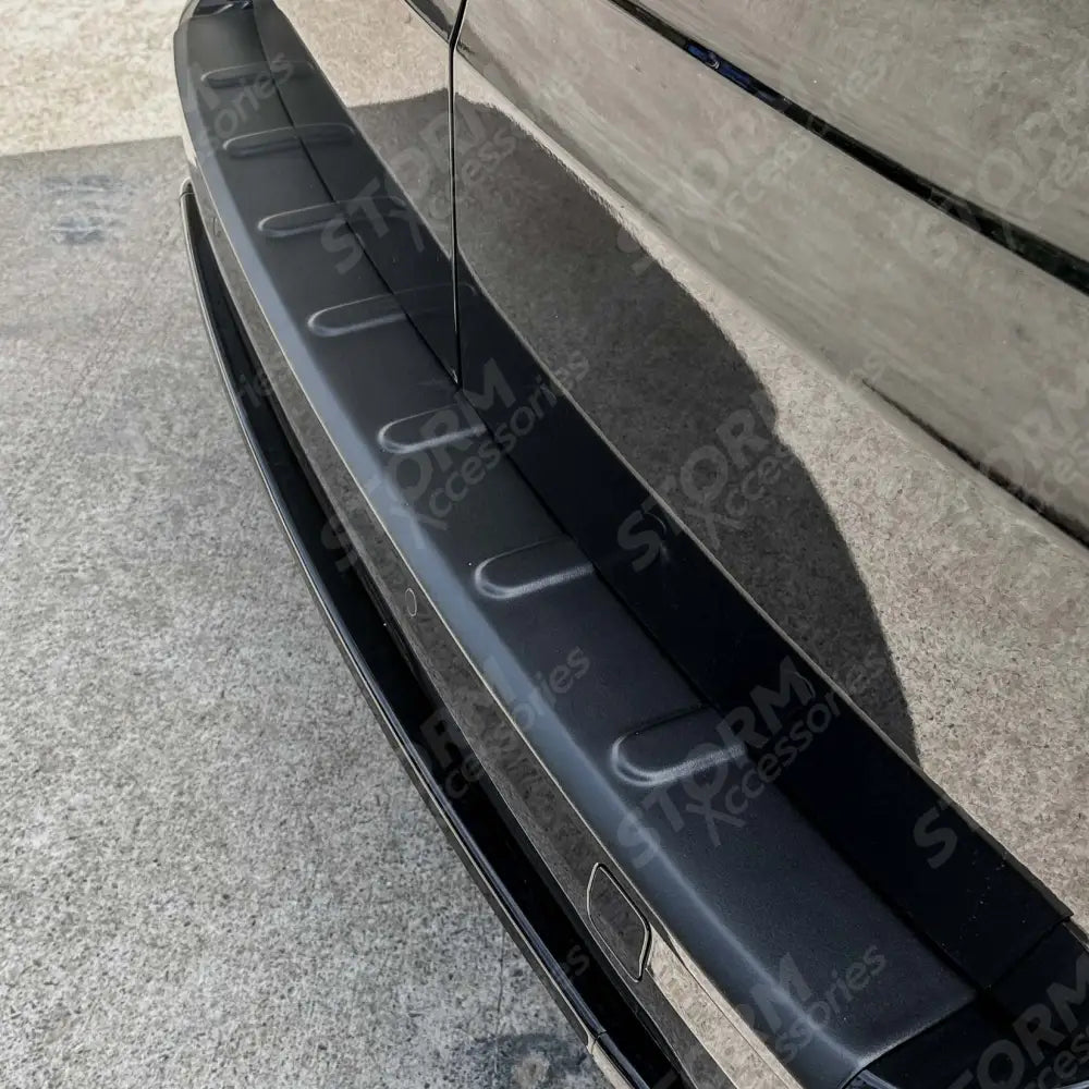 Rear Bumper Protector In Black For Vw Caddy Mk5 2020+