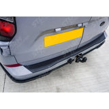 Rear Bumper Protector Matte Texture For Ford Transit Custom MK2 2023+