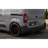 Rear Bumper Splitter in Gloss Black For Peugeot Partner / Citroen Berlingo 2023+ - Rear Bumper Splitters