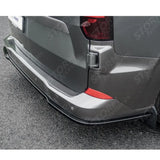Rear Bumper Splitter In Gloss Black For Volkswagen Transporter T7 2025+