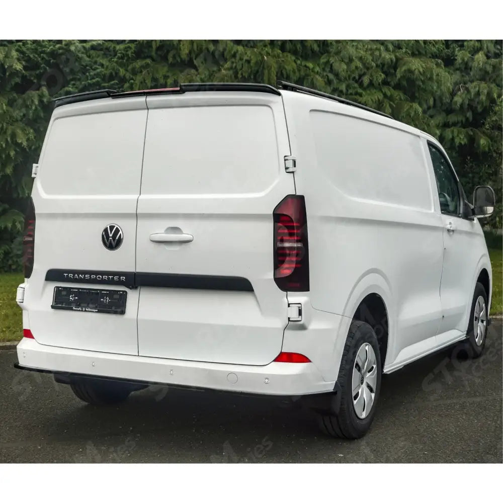 Rear Bumper Splitter In Gloss Black For Volkswagen Transporter T7 2025+