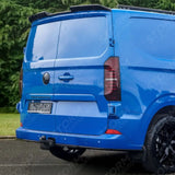 Rear Bumper Splitter In Gloss Black For Volkswagen Transporter T7 2025+