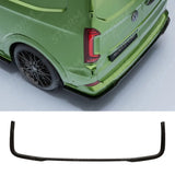 Rear Bumper Splitter In Gloss Black For Volkswagen Transporter T7 2025+