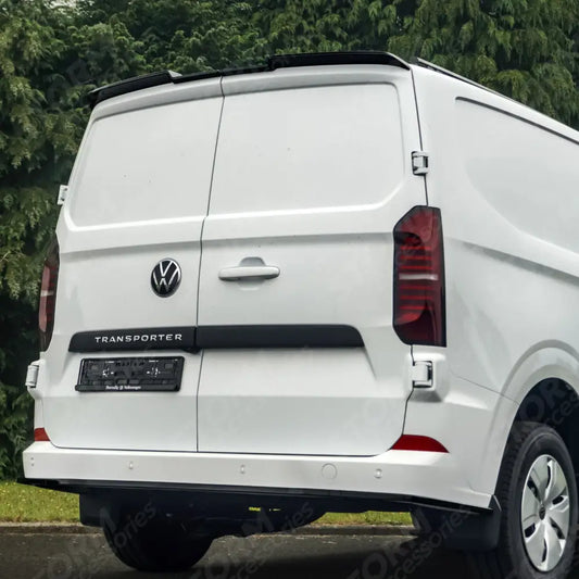 Rear Bumper Splitter In Gloss Black For Volkswagen Transporter T7 2025+