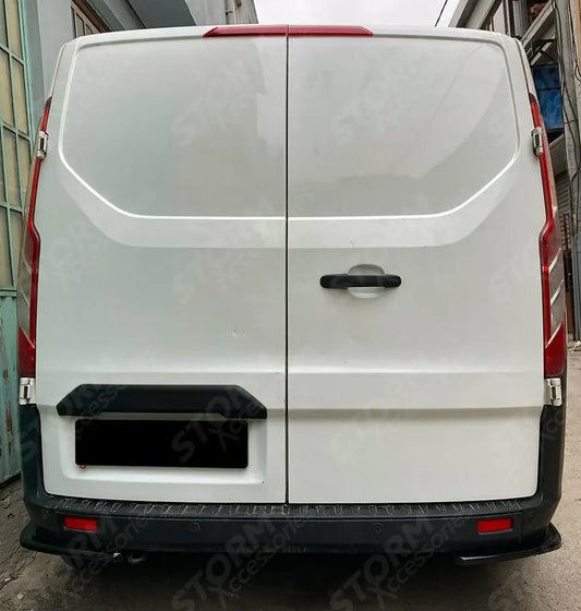 Rear Bumper Splitters In Gloss Black For Ford Transit Custom 2012-2023