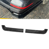 Rear Bumper Splitters In Gloss Black For Volkswagen Transporter T6 2015-2019
