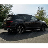 Rear Diffuser in Gloss Black For Audi Q7 S-line 2019+