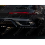 Rear Diffuser in Gloss Black For Audi Q7 S-line 2019+