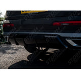Rear Diffuser in Gloss Black For Audi Q7 S-line 2019+