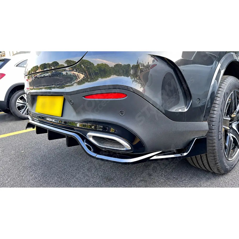 Rear Diffuser in Gloss Black For Mercedes Glc Coupe C254 2023 on - Diffuser