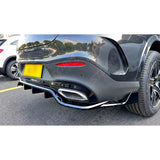 Rear Diffuser in Gloss Black For Mercedes Glc Coupe C254 2023 on - Diffuser