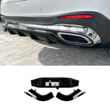 Rear Diffuser in Gloss Black For Mercedes GLC X254 2023 on - Diffuser