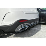 Rear Diffuser in Gloss Black For Mercedes GLC X254 2023 on - Diffuser