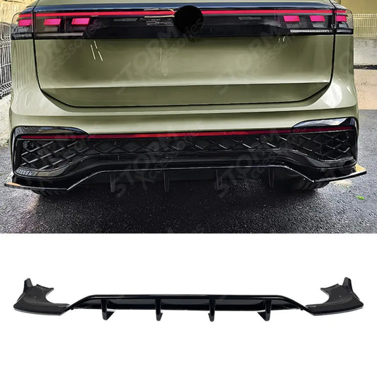 Rear Diffuser in Gloss Black For Vw Tiguan Mk3 2024 on R-Line