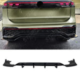 Rear Diffuser in Gloss Black For Vw Tiguan Mk3 2024 on R-Line