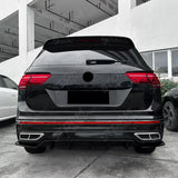 Rear Diffuser & Side Splitters For Volkswagen Tiguan MK2.5 2021-2023 R-Line