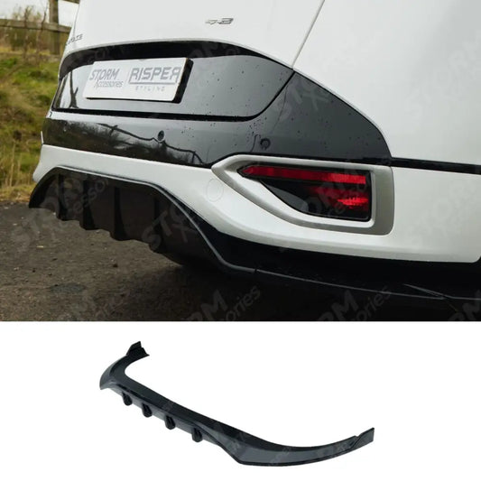 Rear Diffuser & Side Splitters Gloss Black For Kia Sportage MK5 GT Line 2021-2025