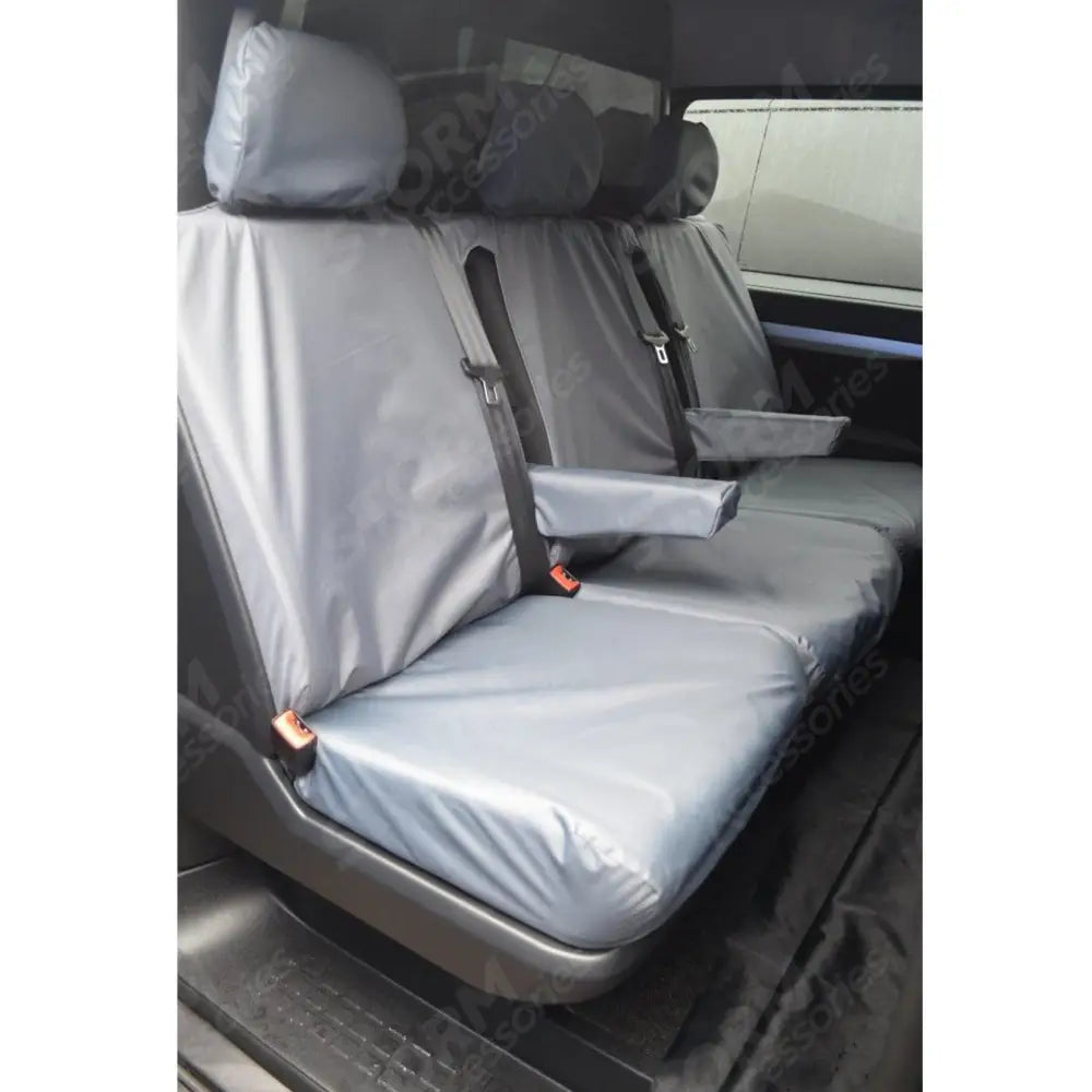 Rear Seat Covers Grey For Peugeot Expert Van 2016 On
