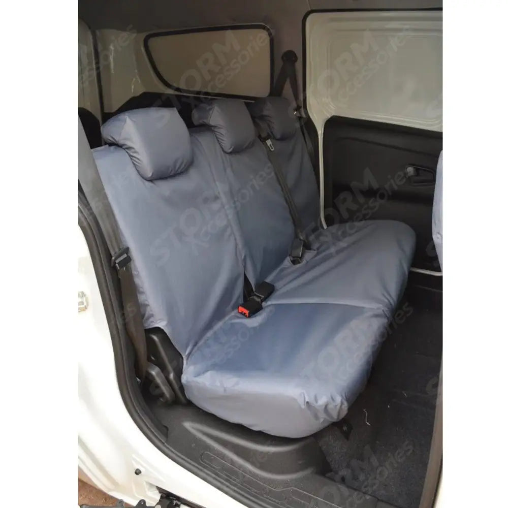 Rear Seat Covers Grey For Vauxhall Combo 2012-2018