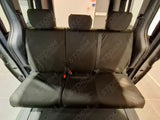 Rear Seat Covers in Black for Kia PV5 Passenger 2025+ - Seat Covers