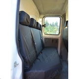 Rear Seat Covers In Black For Man TGE 2017+ - Seat Covers
