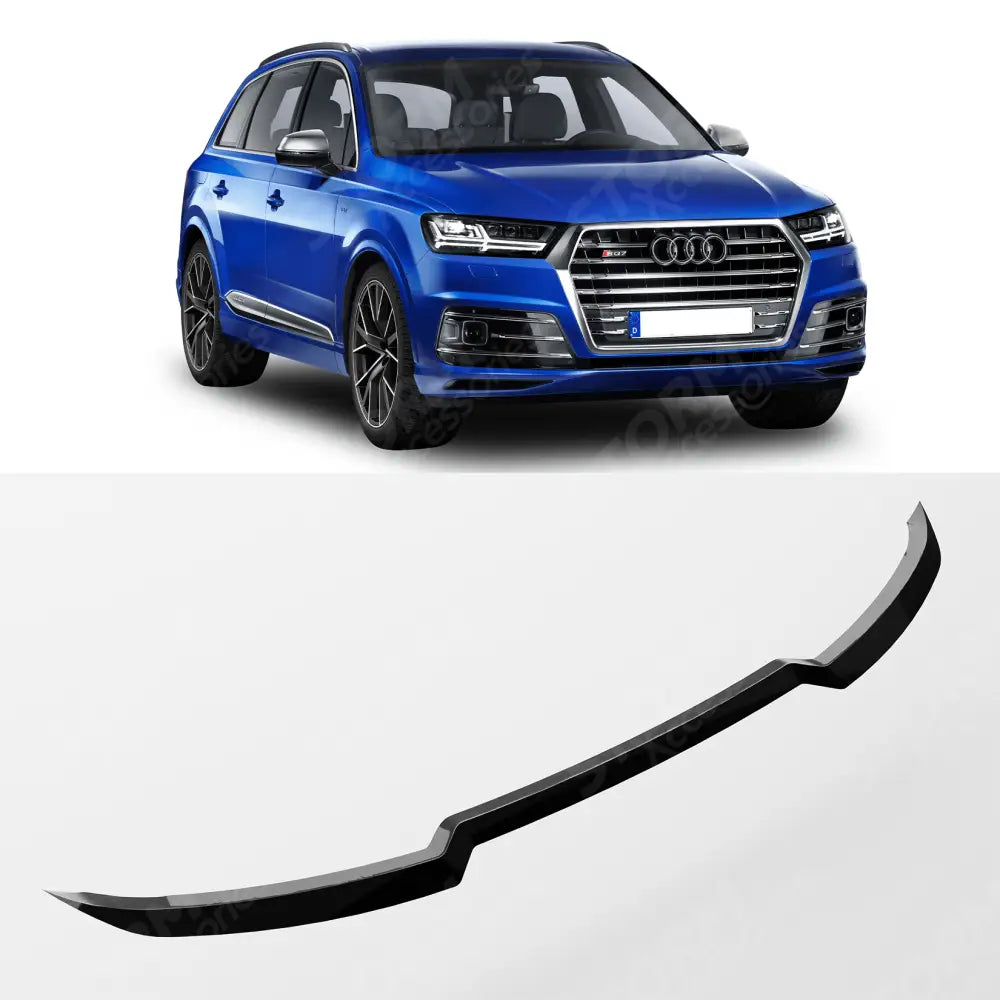 Rear Spoiler / Audi Q7 S-Line MK2 Facelift 2015+ Rear Spoiler For Audi SQ7 MK2 Facelift 2016+