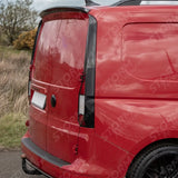 Rear Spoiler Barn Door In Gloss Black For Volkswagen Caddy Mk5 2021+