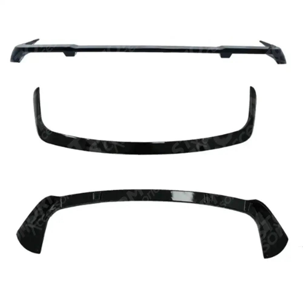 Rear Spoiler Black Knight In Gloss Black For Bmw X5 G05 2018-2022