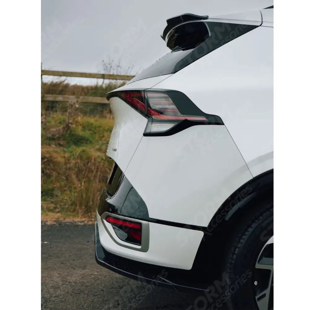 Rear Spoiler In Gloss Black For Kia Sportage MK5 GT Line 2021-2025
