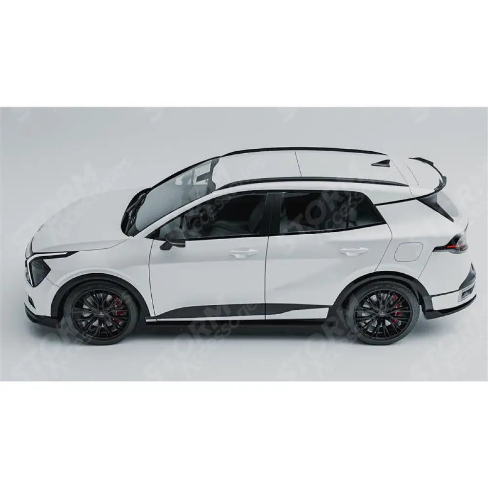 Rear Spoiler In Gloss Black For Kia Sportage MK5 GT Line 2021-2025