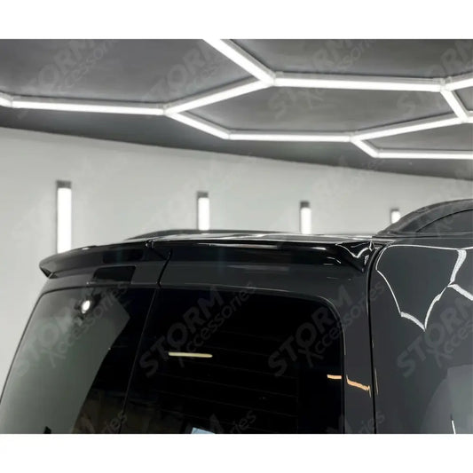 Rear Spoiler In Gloss Black For Volkswagen Caddy Barn Door 2005-2020