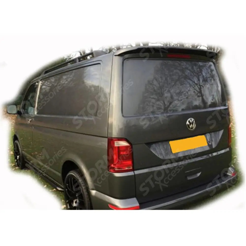 Rear Spoiler Single Door Tailgate For Vw Transporter T6 2015 - 2024